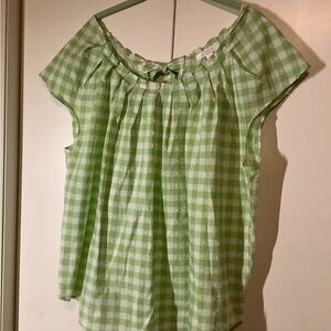 Lauren Conrad Cap Sleeve Blouse NWOT